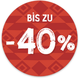 Bis zu 40%